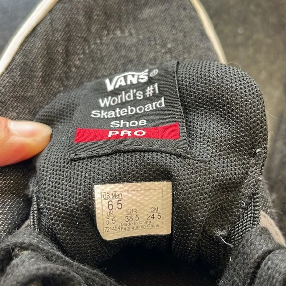 Vans Pro- Kyle Walker Shoe with Popcush insole sneakers- size 6.5 (men’s) - Picture 5 of 13